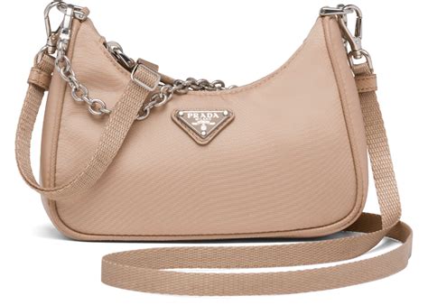 prada beige bucket bag